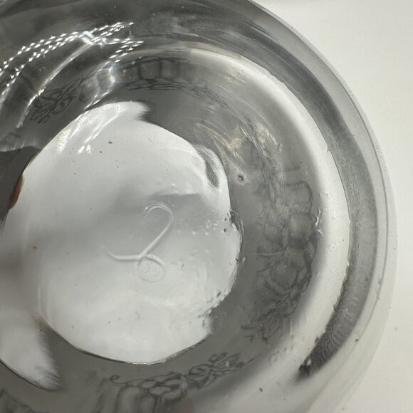 Libbey Silver Overlay Grapevine Roly Poly Glasses Set of 6 Mid Century Vtg 1950s - Picture 2 of 7